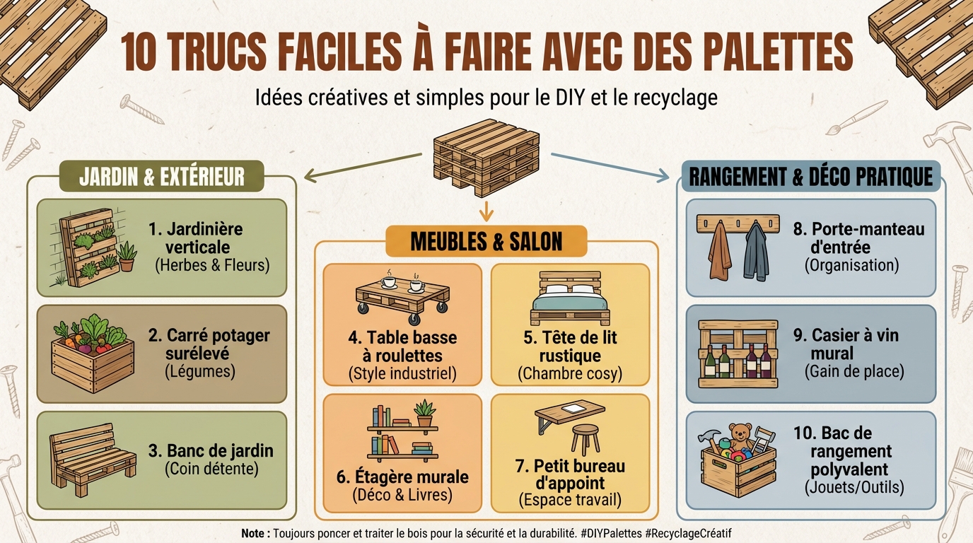 Pourquoi utiliser des palettes ?