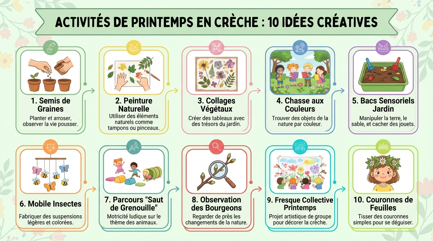 Les bienfaits des activités de printemps