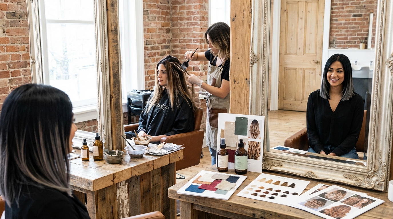 Balayage sur cheveux noirs : conseils et inspirations