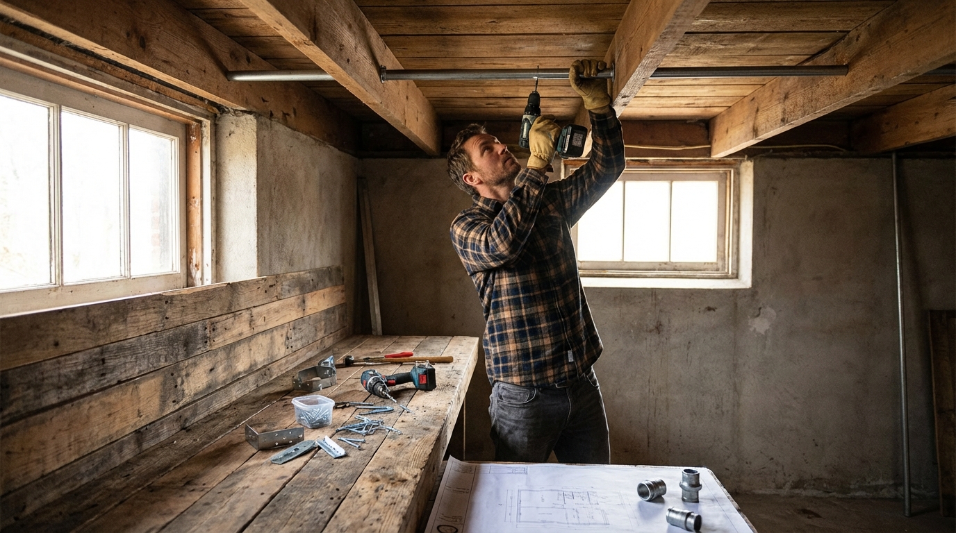 Comment fabriquer une barre de traction maison facilement