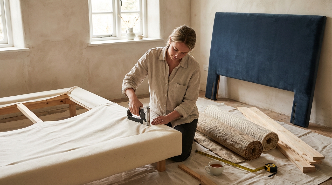 Comment faire une tête de lit facilement et avec style