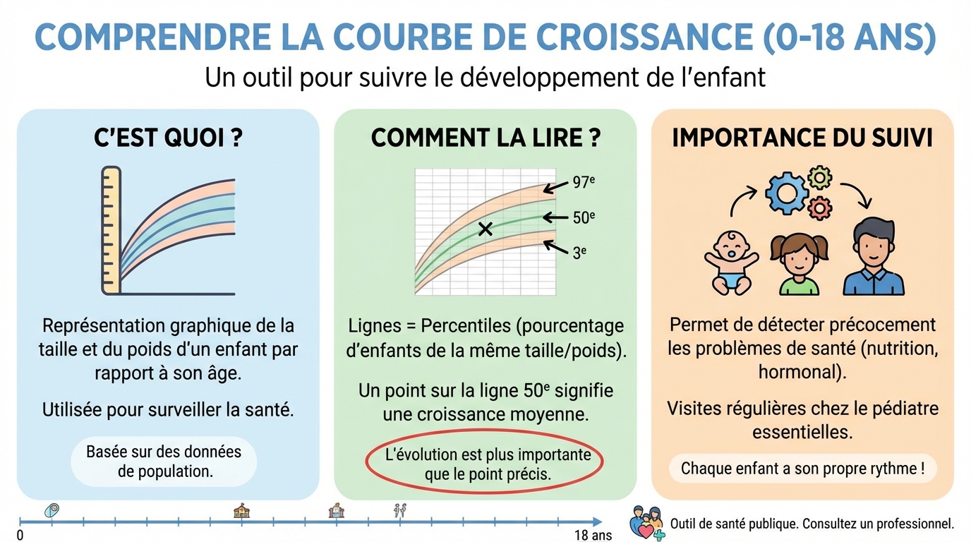 Comment interpréter les courbes de croissance