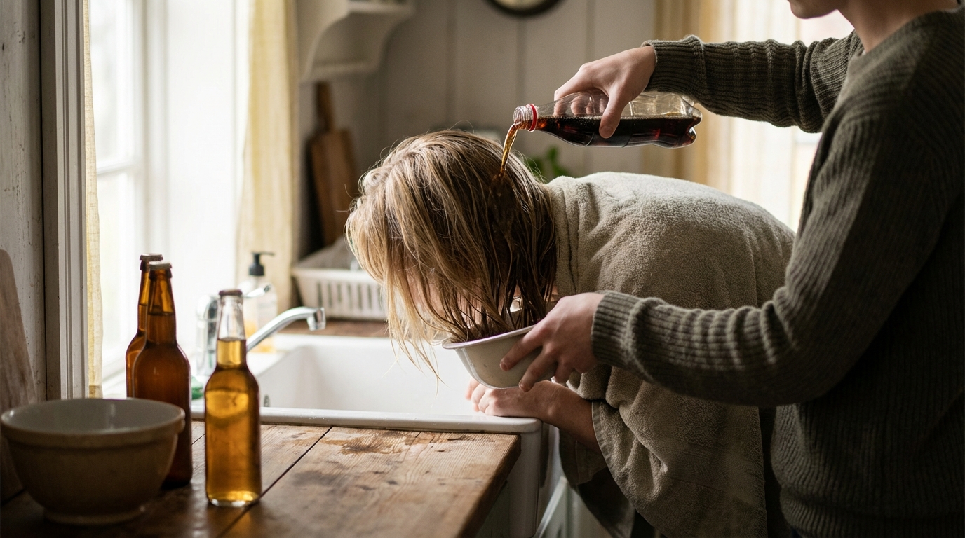 Déjaunir les cheveux avec du coca : astuce surprenante
