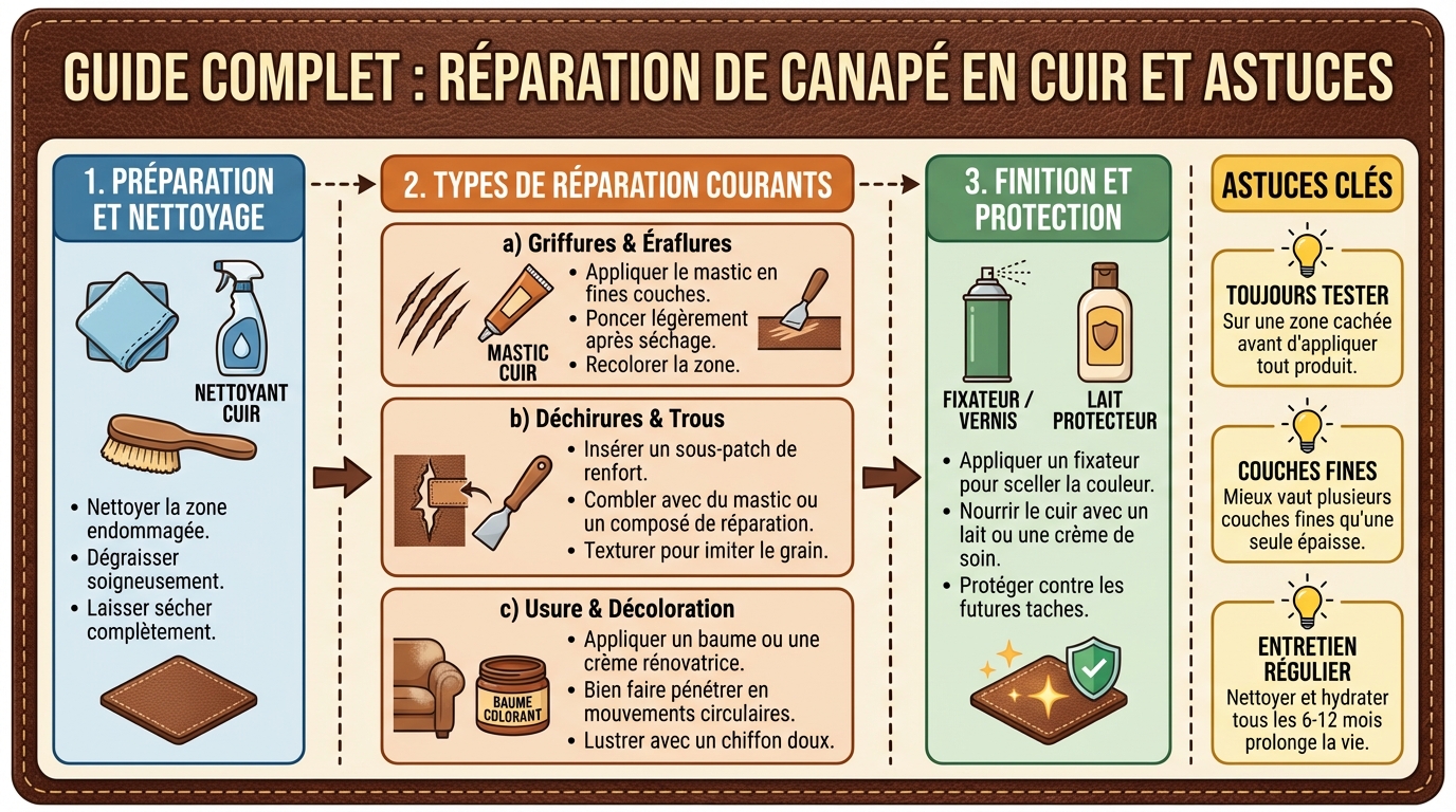 Méthodes de réparation