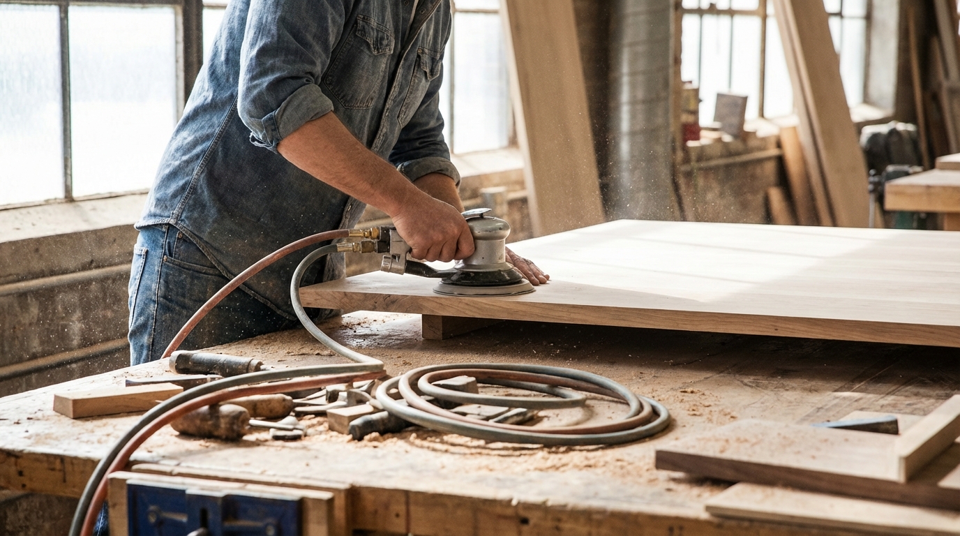 Tout savoir sur la ponceuse orbitale pneumatique