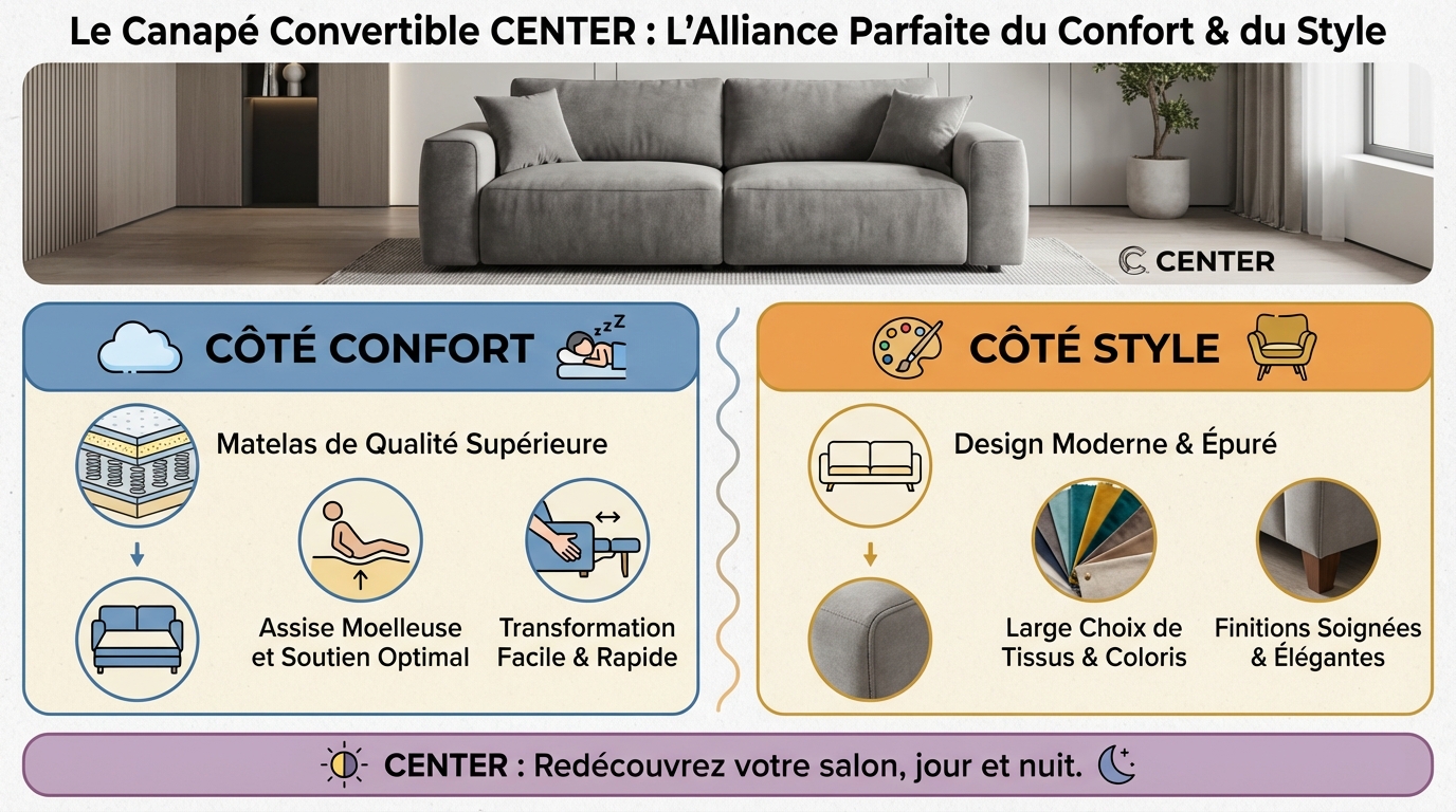Comment bien choisir son canapé convertible ?