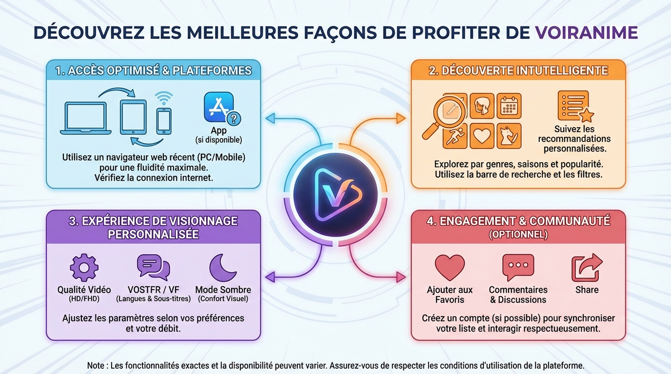 Découvrez les meilleures façons de profiter de voiranime 1 Comment utiliser voiranime ?