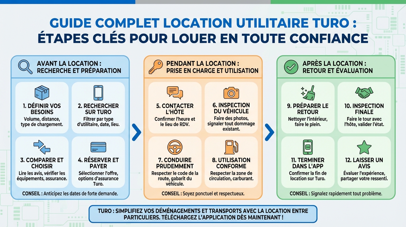 Les avantages de la location d’utilitaire sur Turo