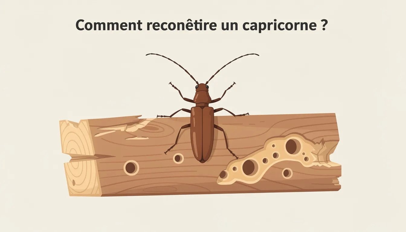 Comment reconnaître un capricorne ?