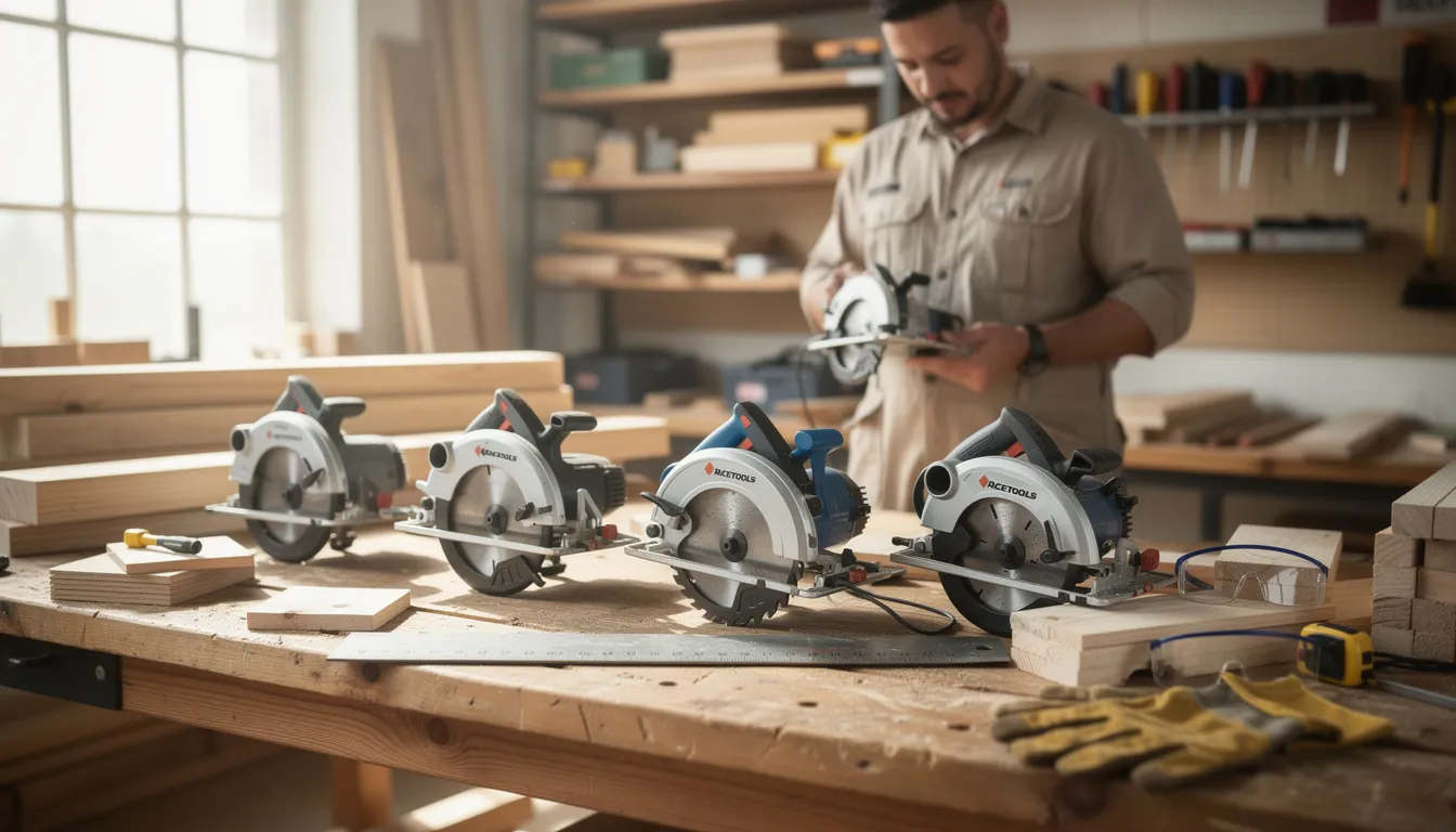 Choisir la meilleure scie circulaire racetools pour vos projets