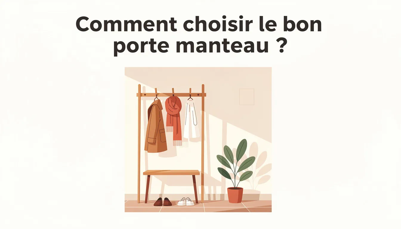 Choisir le meilleur porte manteau pour votre entrée 1 Comment choisir le bon porte manteau ?