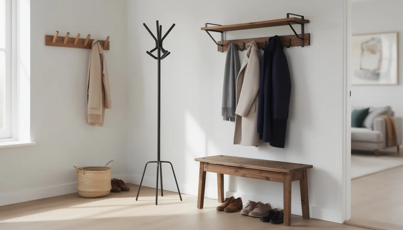 Choisir le meilleur porte manteau pour votre entrée