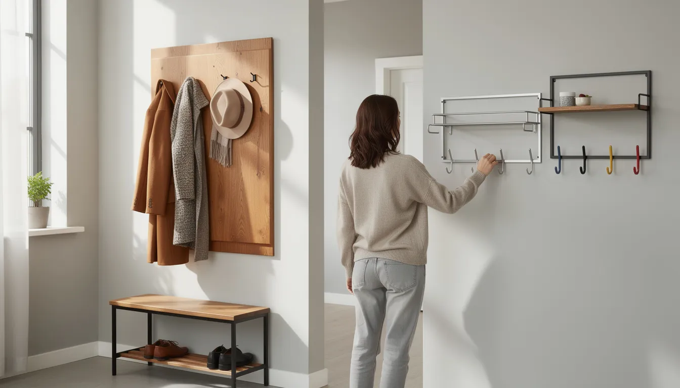 Comment choisir le meilleur porte manteau mural pour votre intérieur