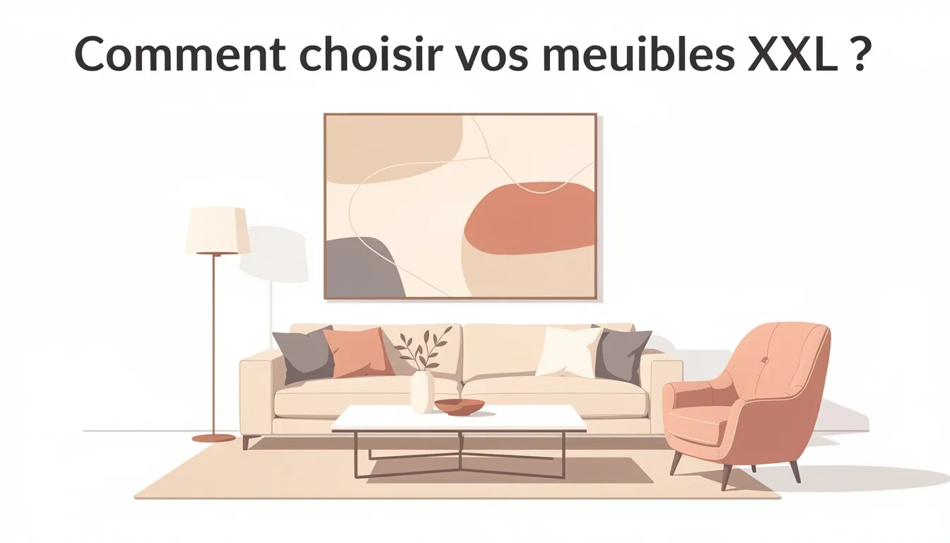 Découvrez les meubles XXL pour une maison moderne 1 Comment choisir vos meubles XXL ?