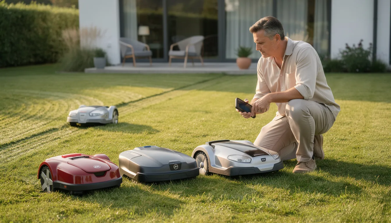 Guide complet des tondeuses robots : choisissez la meilleure