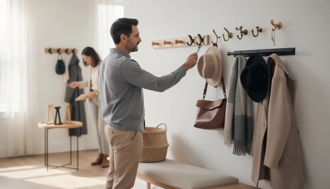 Guide complet pour choisir votre patère murale