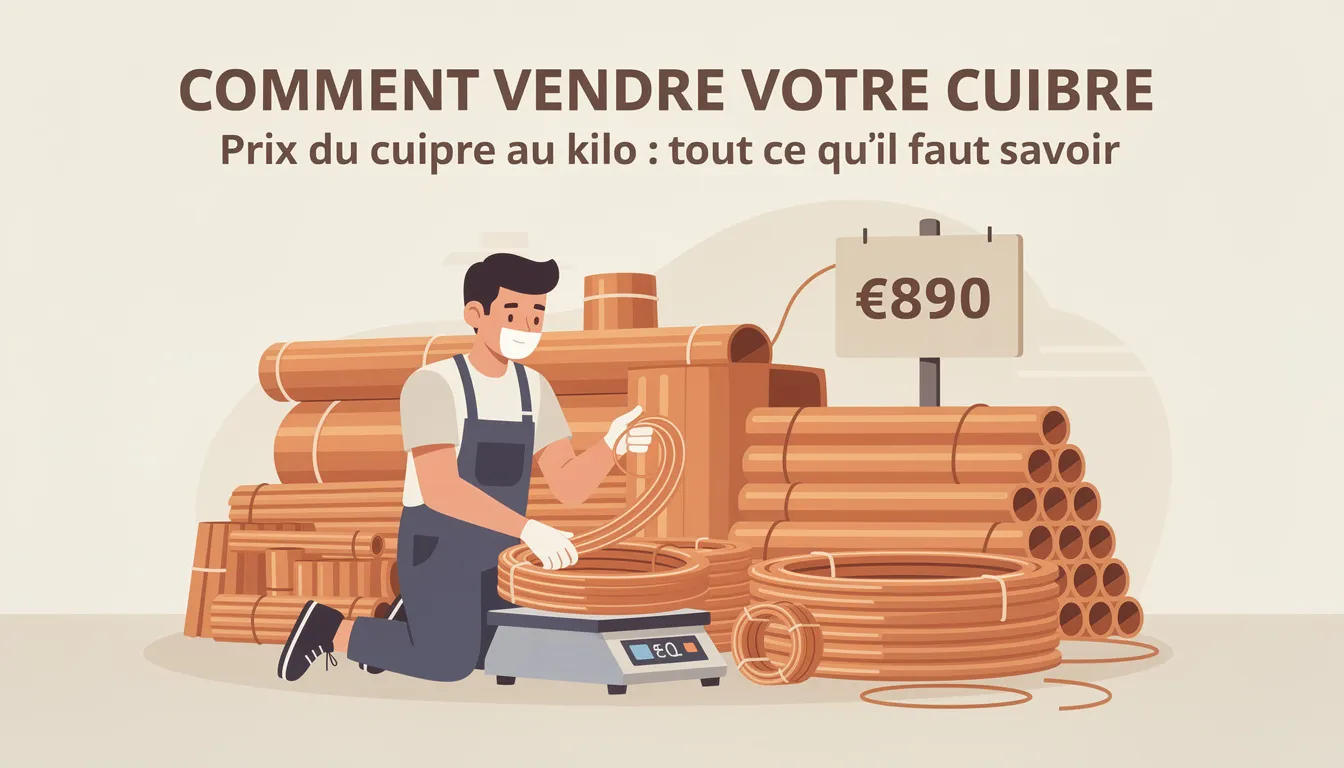Comment vendre votre cuivre