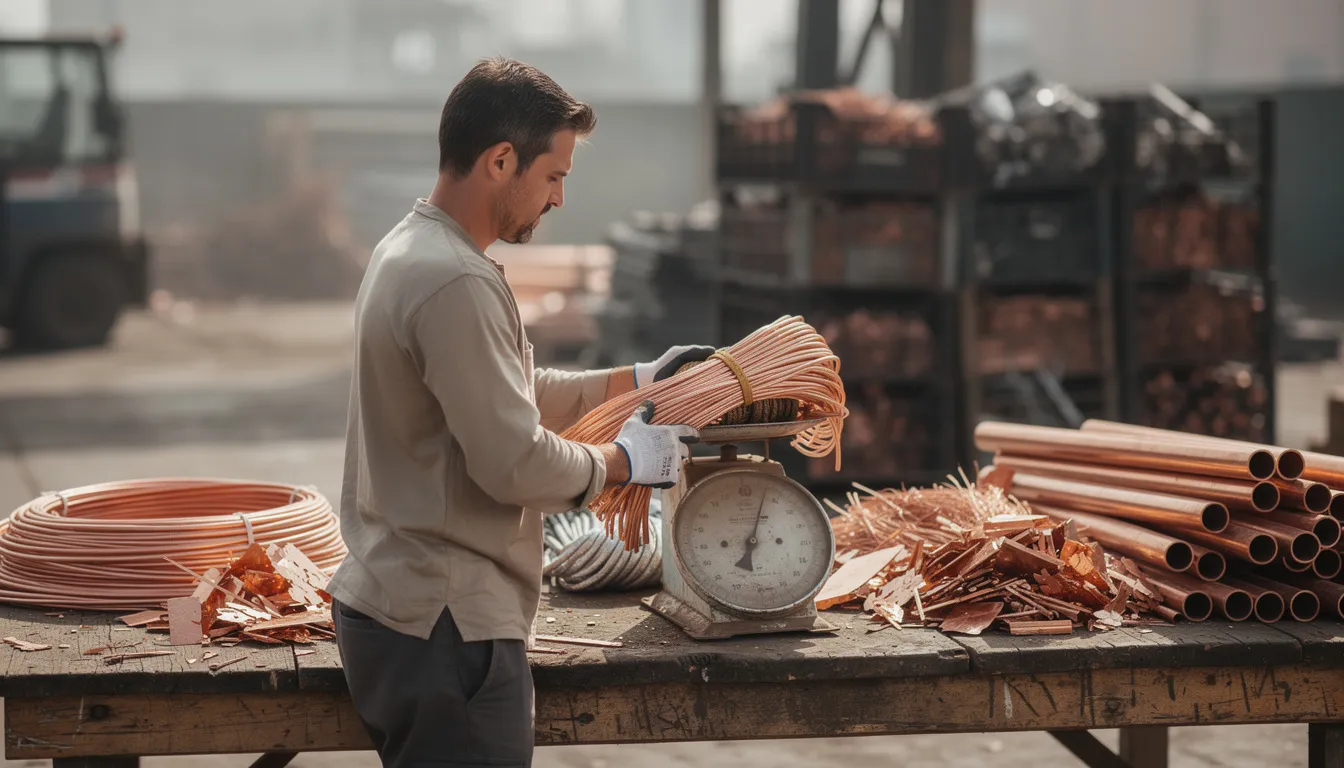 Prix du cuivre au kilo : tout ce qu'il faut savoir