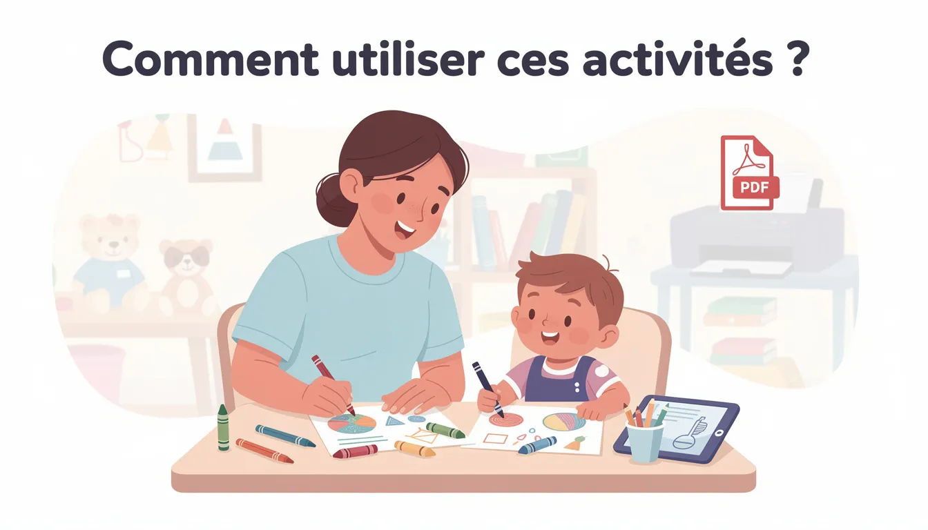 Comment utiliser ces activités ?