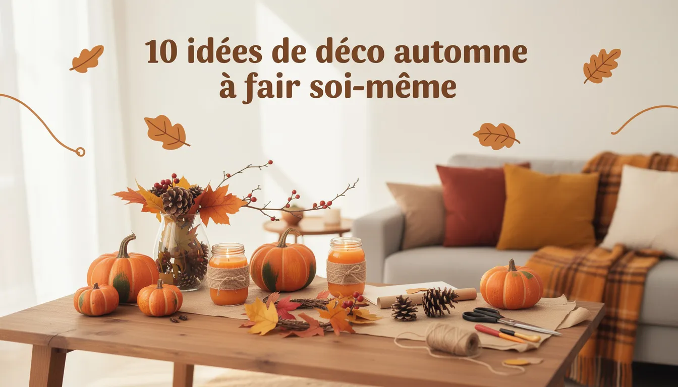 10 idées de déco automne à faire soi-même