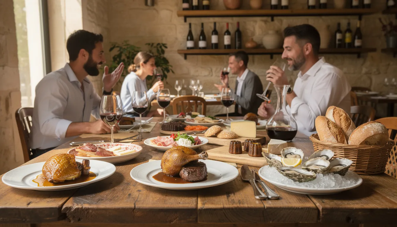Découvrez les spécialités culinaires de bordeaux