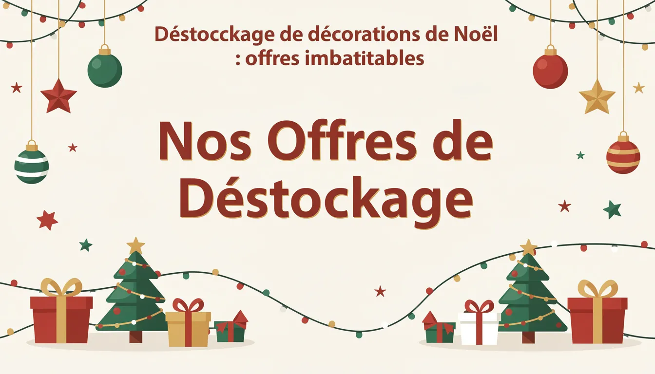 Nos Offres de Déstockage