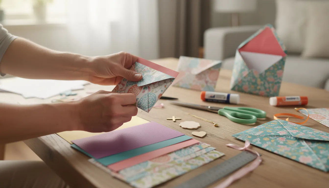 Fabriquer une enveloppe originale facilement