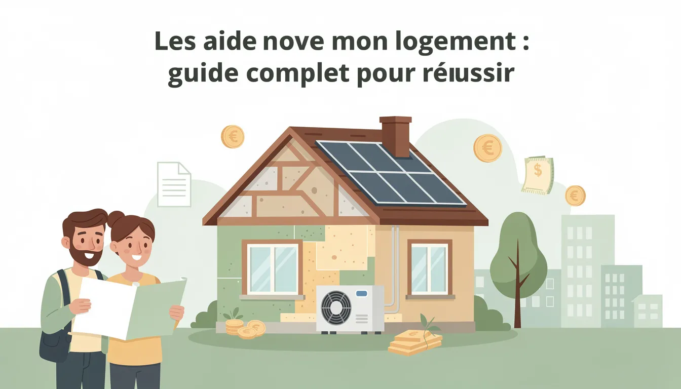 Les aides financières disponibles