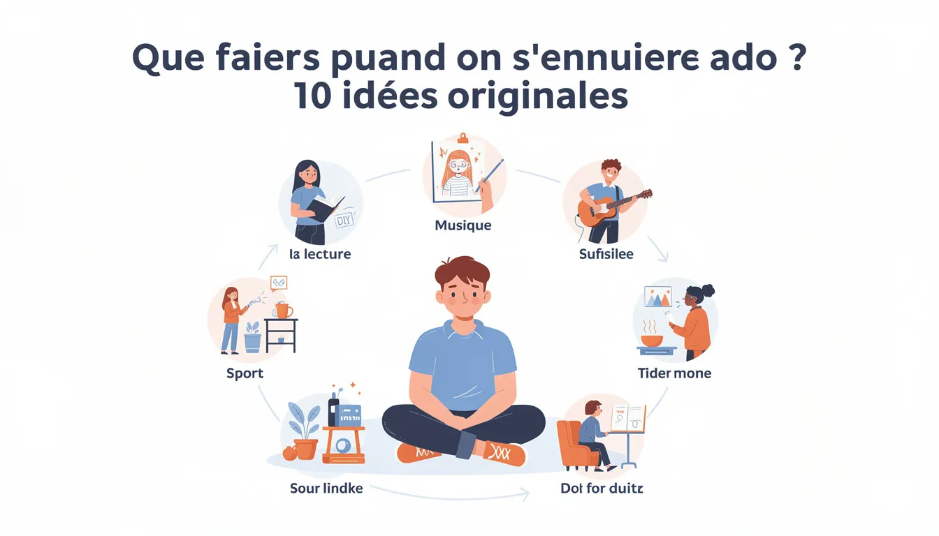 Que faire quand on s'ennuie ado ? 10 idées originales 1 10 idées pour occuper votre ado