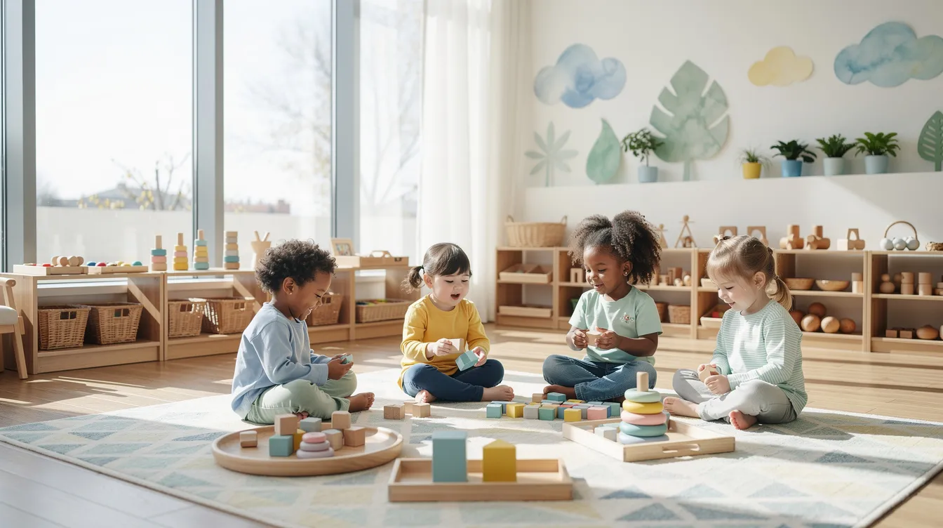 Activités montessori à imprimer pour les enfants de 2 ans