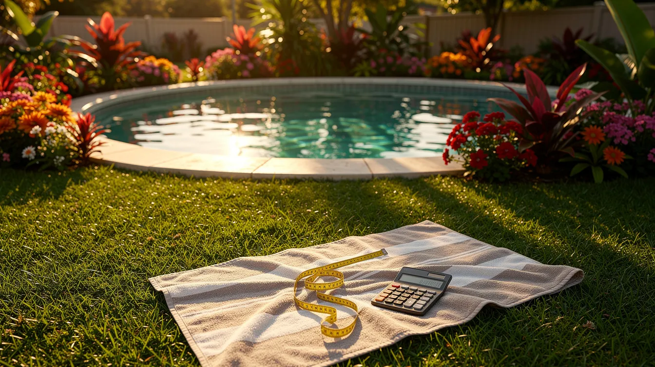 Méthodes de calcul du volume d'une piscine ronde