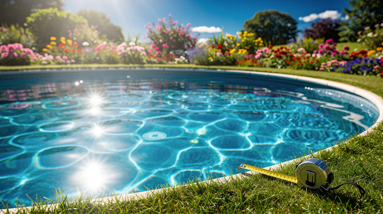 Comment calculer le volume d'une piscine ronde facilement