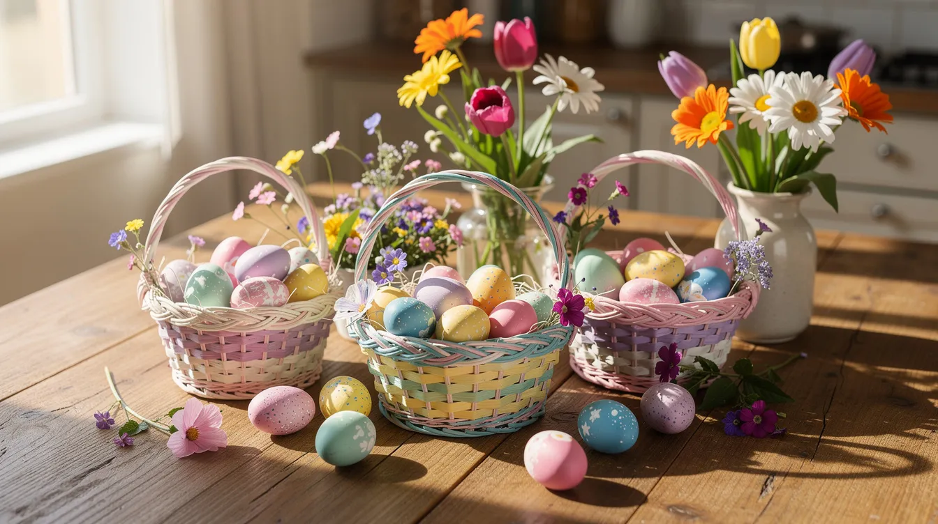 Fabriquer un panier de pâques à imprimer : 7 idées créatives