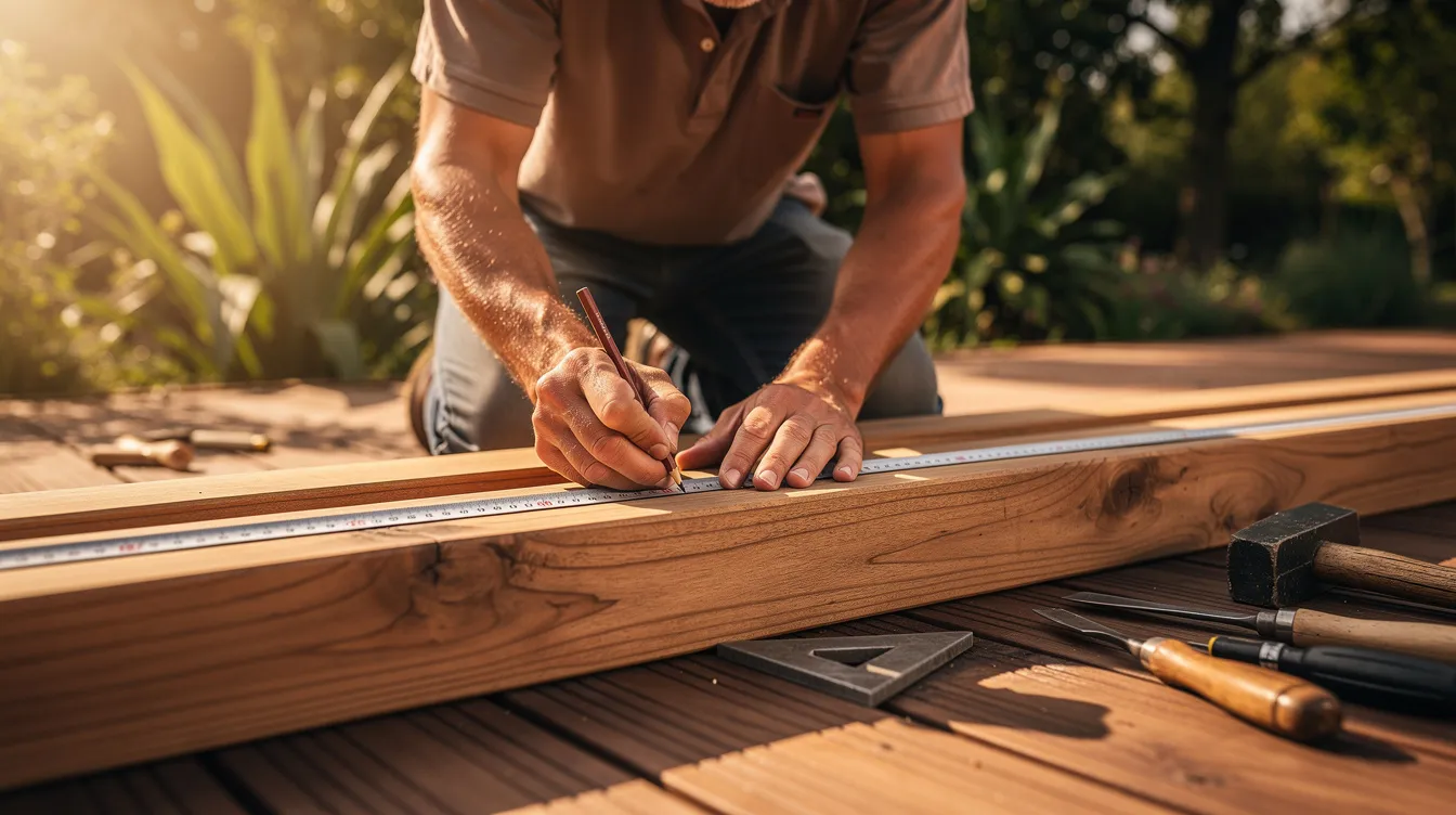Calcul entraxe lambourde terrasse bois : méthodes et conseils