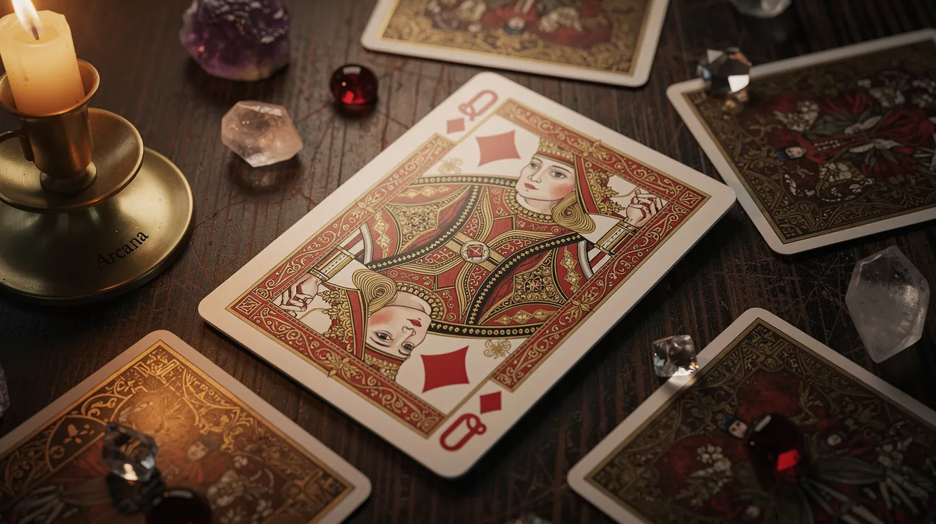 Dame de carreau : signification et influence en voyance